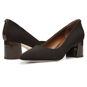 NEW Donald Pliner Suzette Stretch Fabric Block Heel Pumps office wear Size 8.5